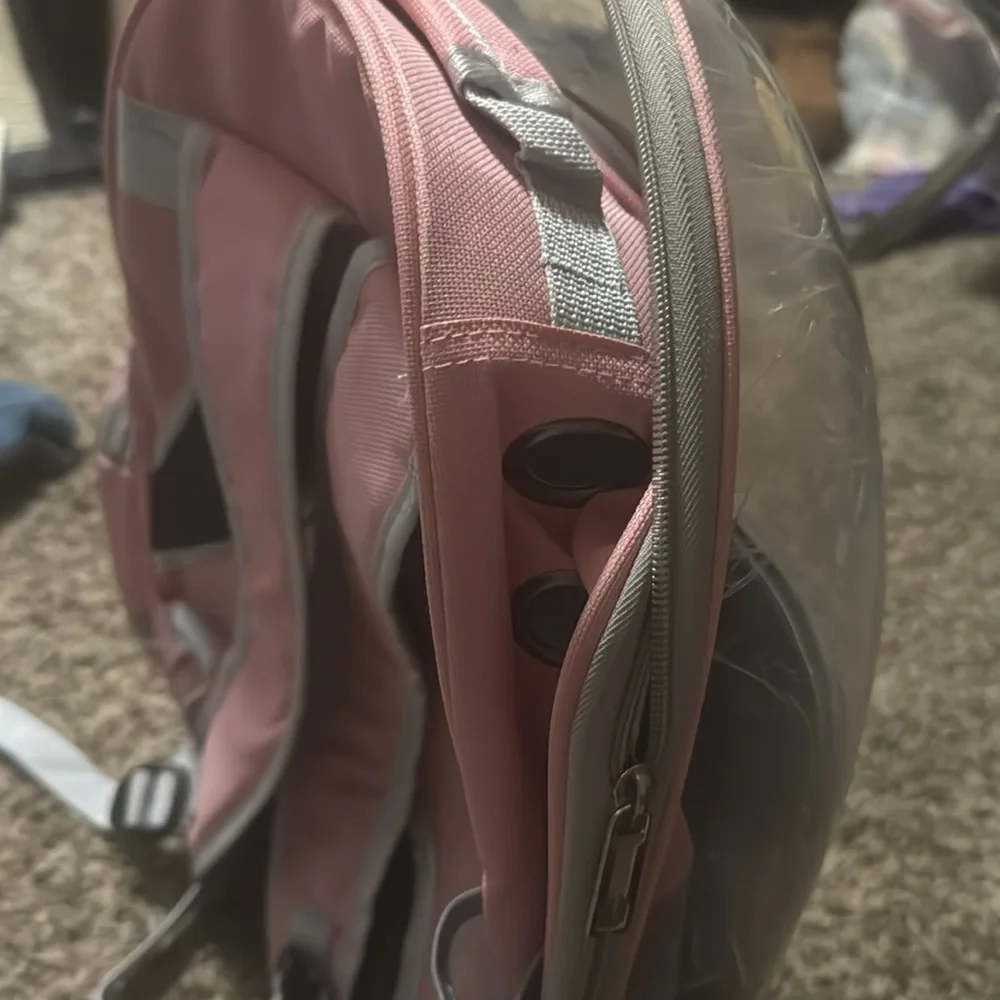 Cat carrier , still has plastic on it